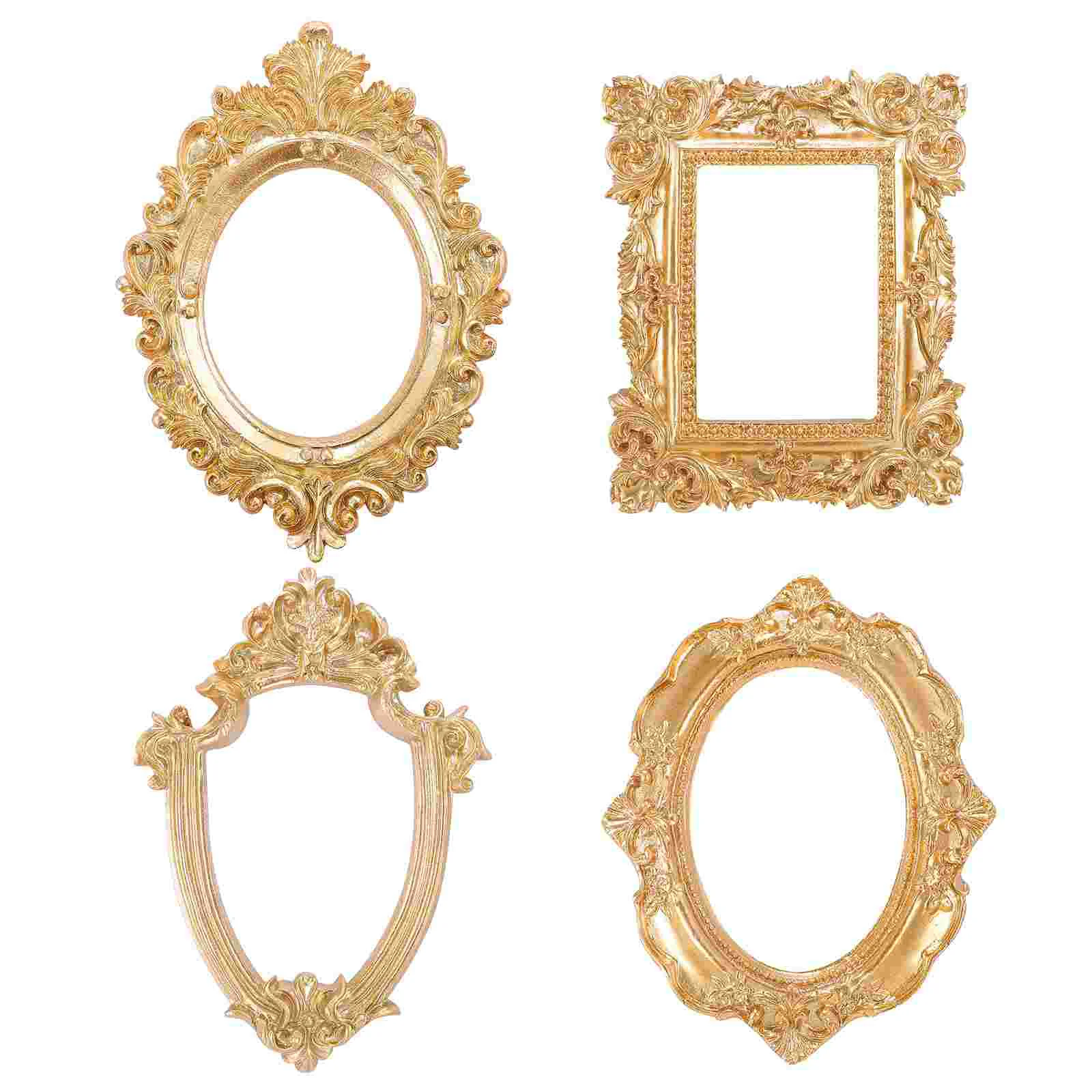 

Frames Picture Photo Props Selfie Resin Background Retro Decorative Photography