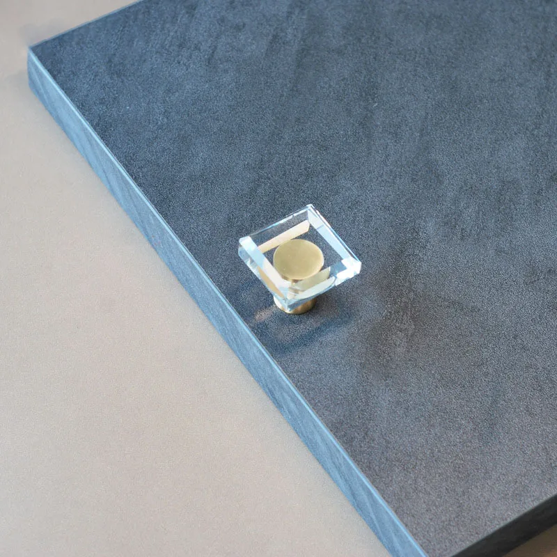 brass squaretransparent crystal dresser knbos and pulls kitchen cabinet door knobs and handles for furniture hardware free global shipping