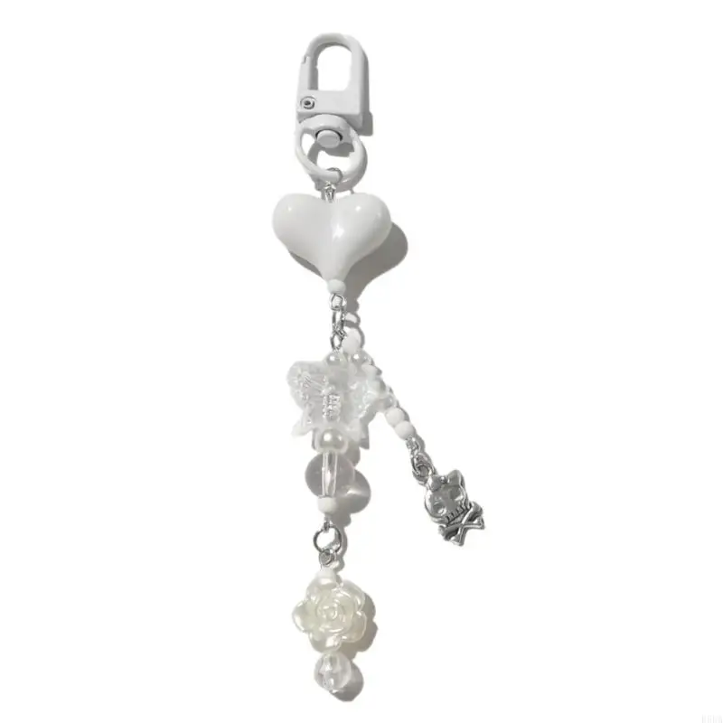E56a Элегантный заклинание телефона Керинг с подвеской из Bowknot Elegant Bag For Car Key Purs