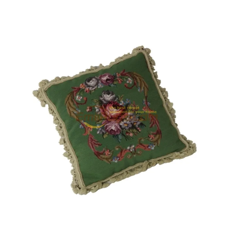 

Подушка тканая в стиле ретро, наряд в стиле барокко, мягкая нить, высокоплотная, в американском стиле, для гостиной