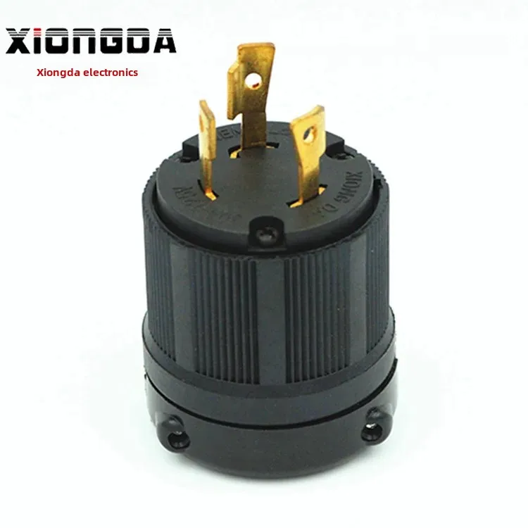 Xiongda американский стиль с тремя отверстиями N абсолют L6-30P вилка питания 30A 250V