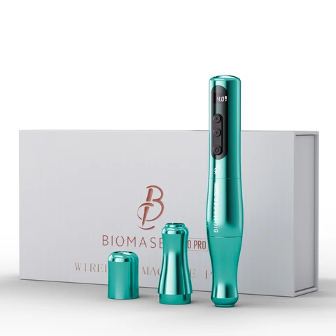 Biomaser P90 Pro Wireless Rotary ricaricabile ricaricabile in PMU Macchina permanente Trucco permanente Microblading per sopracciglia eyeliner eyeliner Gun da tatuaggio