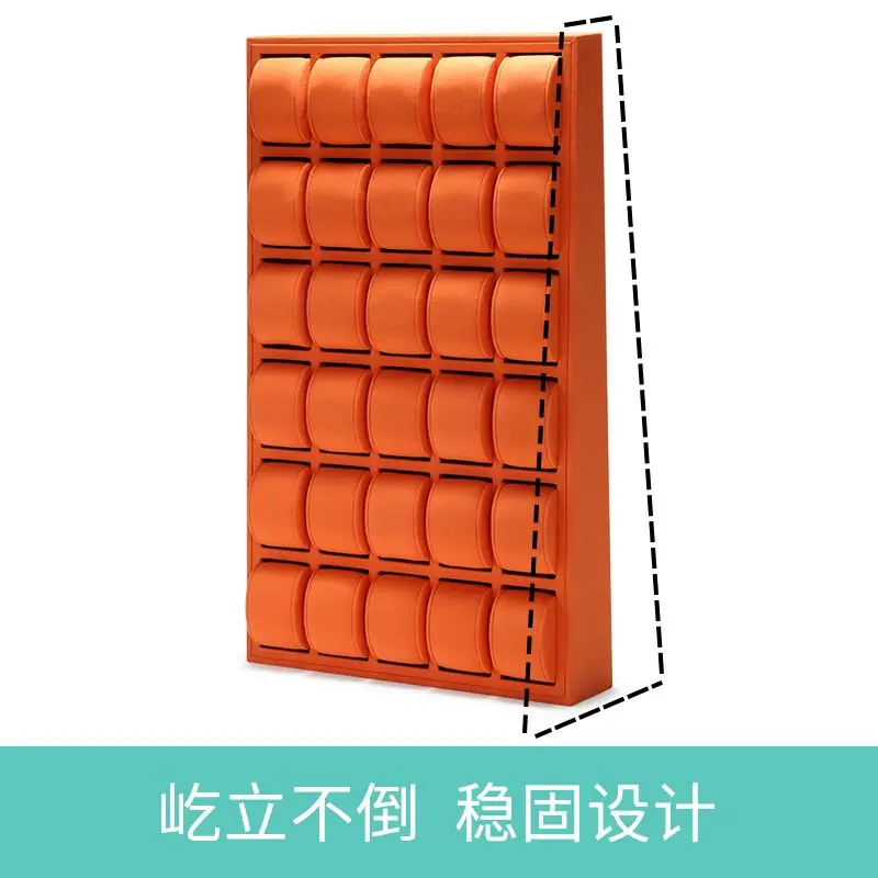 Can be placed live watch display tray high-end watch display tray large-capacity watch storage table customization