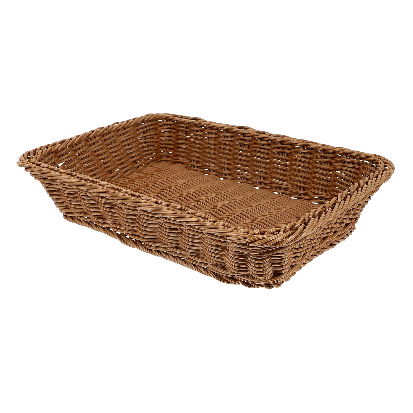 

Vanity Basket Bathroom Decorative Baskets Toilet Tank Basket Wicker Hamper Storage Basket Food Basket Rectangular Serving Basket