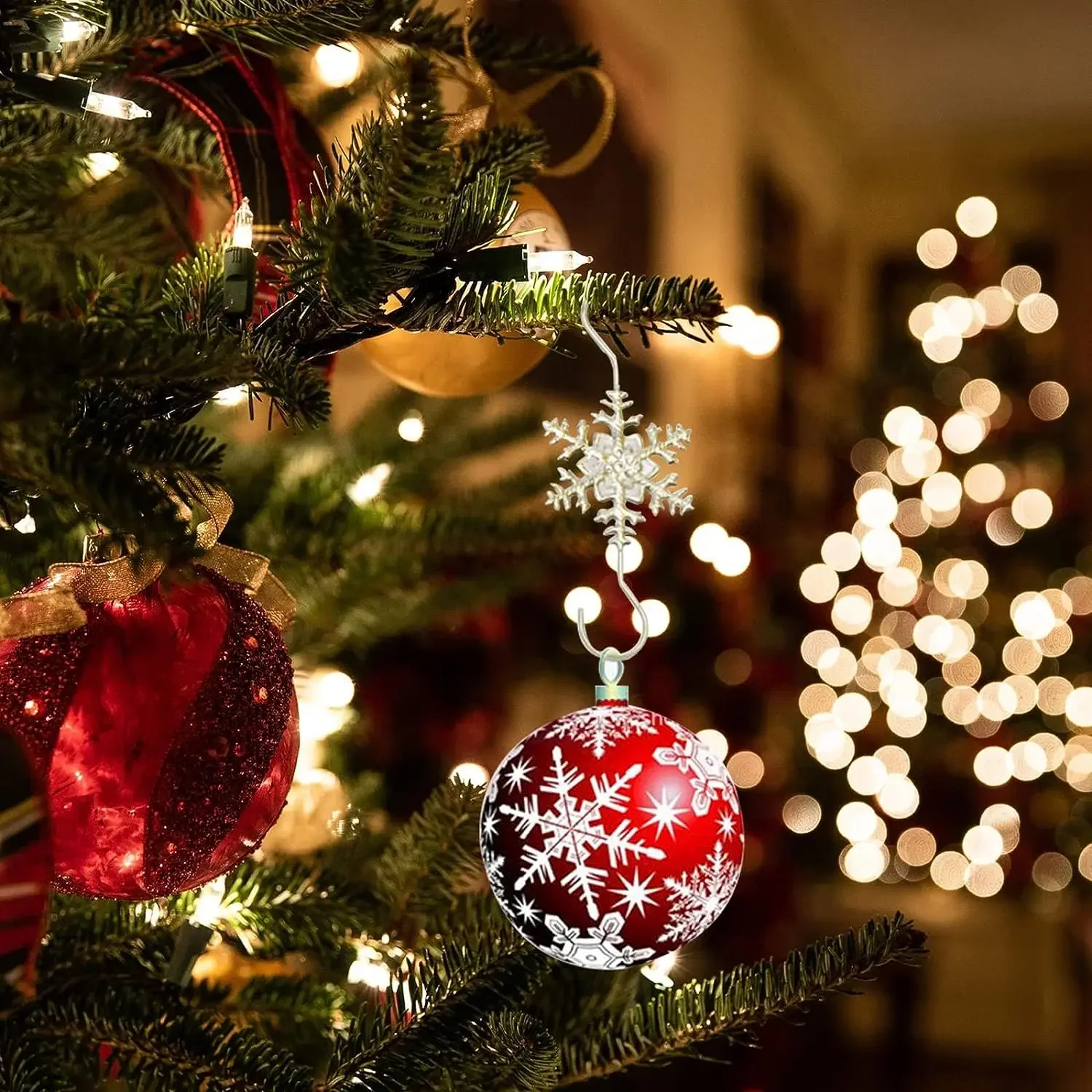 10/60 шт. S-образные крючки для рождественской елки