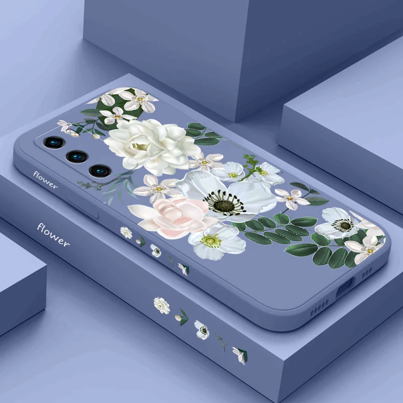 

Romantic Lilies Phone Case For Huawei P40 P50 P30 P20 Pro Lite Nova 10 10SE 9 9SE Mate 50 50E 40 30 20 Pro Lite Cover