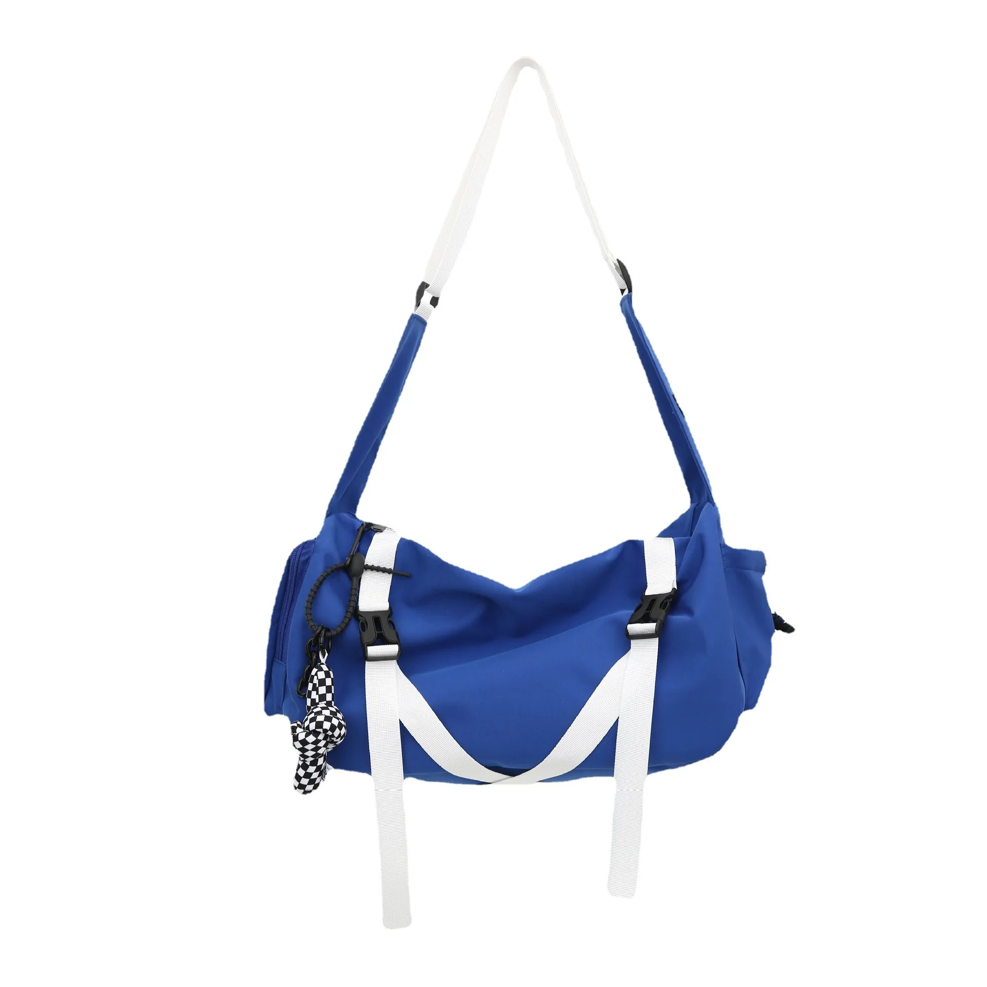 One Shoulder Bag Men's Japanese Niche Nylon Crossbody Bag Men's Outdoor Leisure Tide Brand Waterproof Sports Diagonal Shoulder B