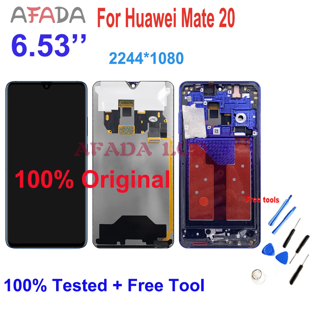 6.53'' For LCD Display For Huawei Mate 20 LCD Touch Screen Digitizer Assembly Replacement