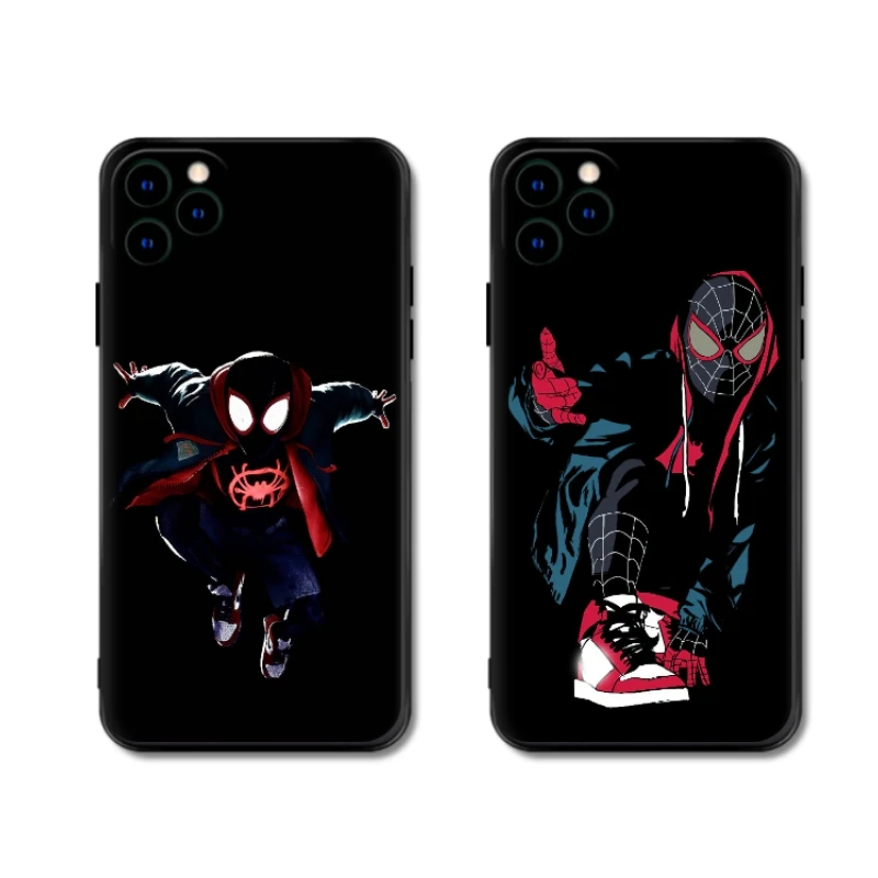 

Cartoon Movie Spider Soft Case For Iphone 13 12 11 Pro Max Mini 7 8 Plus Xr X Xs Max Se Phone Cover Basketball Shoes Fundas Capa