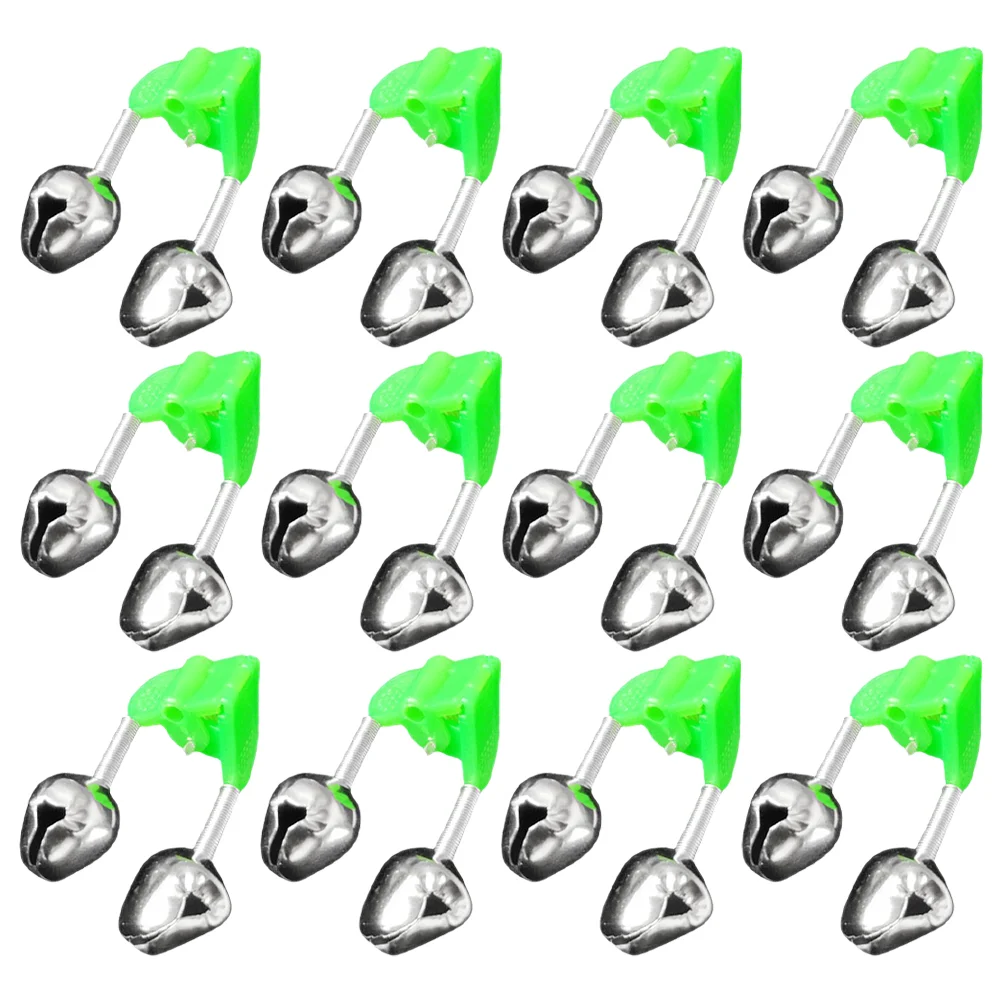 

Fishing Bells Alarm Rod Bell Alert Bite Fish Night Alarms Light Indicator Twin Bait Clip Dual Swinger Ledclips Supplies Outdoor