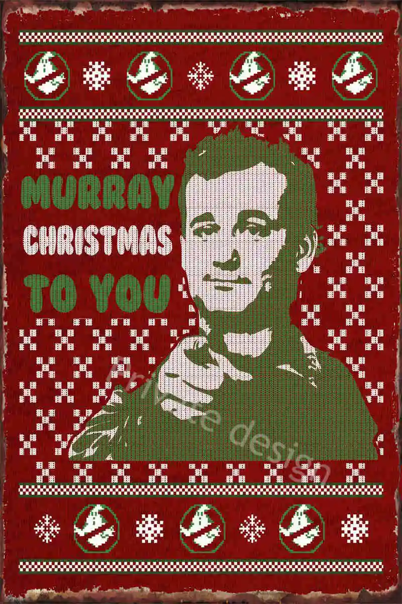 

Мюррей, Рождество для вас, винтажный металлический знак, жестяная вывеска, оловянные пластины, Настенный декор, украшение для комнаты, ретро...