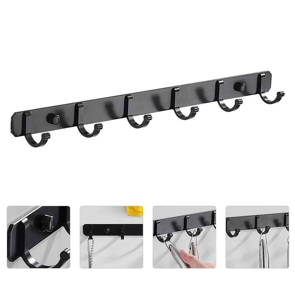 

Hook Hanger Coat Storage Holder Kitchen Household Hooks Wall Closet Organizer Wall-mounted