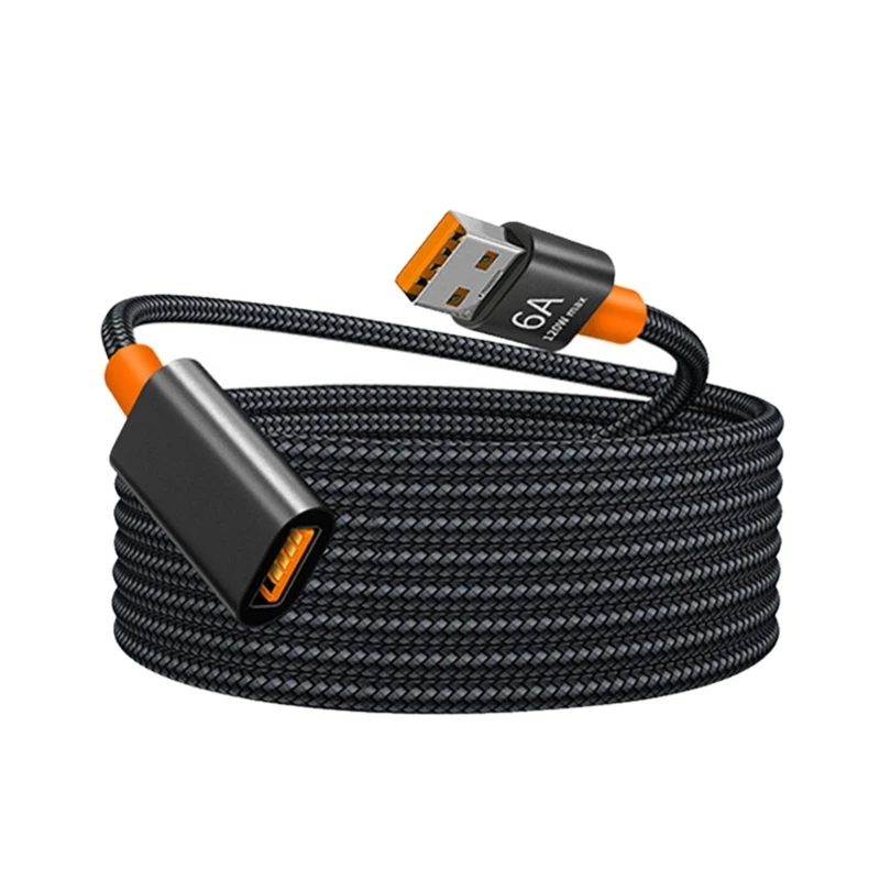 

150cm/59.06" USB 3.0 Fast Charging Cable Charger Cord for Keyboard Mouse Gamepad Drop Shipping