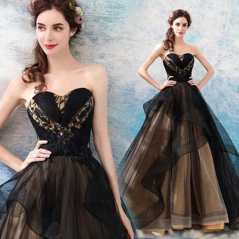 

Evening Dress 2023 Lace Up Sweetheart Backless Sleeveless Floor-Length Elegant Applique Beaded Formal Celebrity Prom Party Gowns