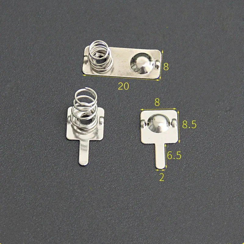 

50PCS Wholesale Custom AAA Battery Spring Contact, Spring Terminal Connector