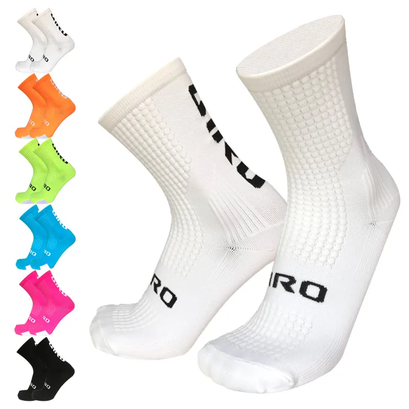 

High Men's Socks with Print Sport White Black Football Basketball Male Socks Men High Quality Outdoor Running Soccer Cycling