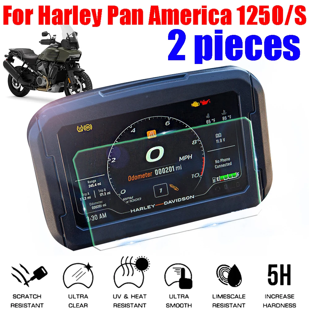 

For Harley Davidson Pan America 1250 S PA1250 RA1250 S Motorcycle Accessories Cluster Scratch Protection Film Screen Protector