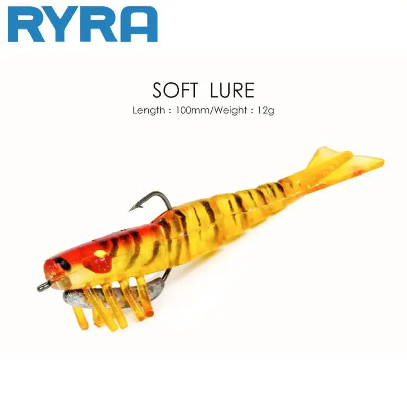 

Luya Bait Realistic 3d Stereo Strong Penetrating Simulation Shrimp Fishing Accessories Fake Bait Soft Fishing Supplies Sharp