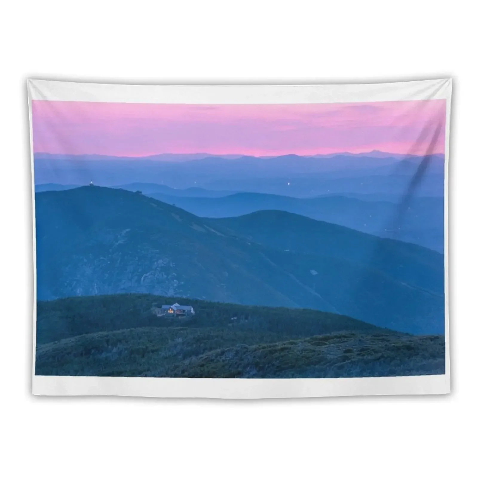 Franconia Notch новый Хэмпшир. Гобелен украшения для дома эстетический интерьер милый