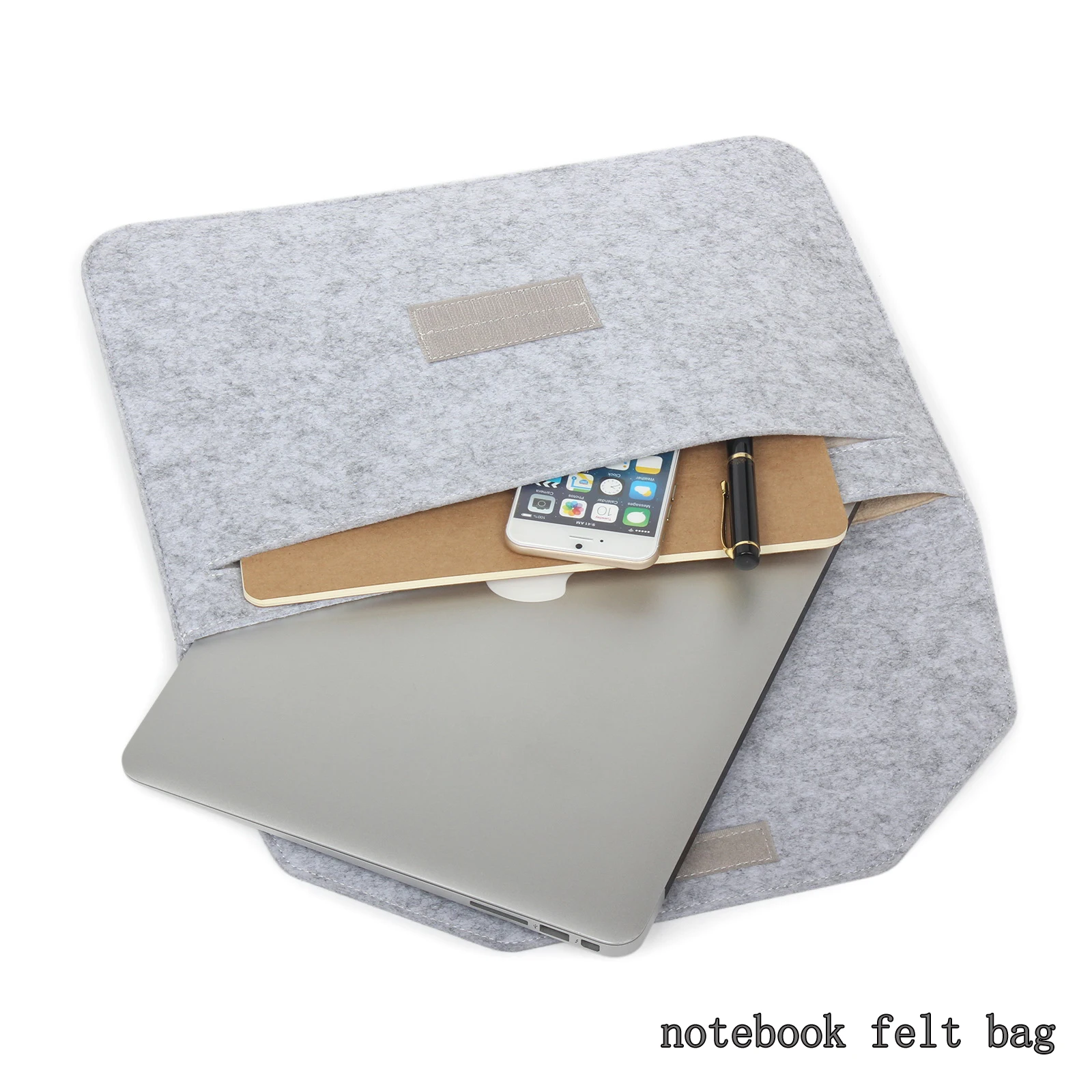 

Laptop Sleeve Bag 11 13.3 14 15 Inch Wool Felt Notebook Tablet Case Cover For HuaWei Honor Magicbook Matebook Macbook air 13
