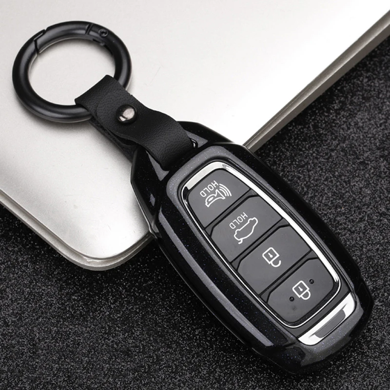 

Zinc Alloy Car Remote Key Cover Case key Shell For Hyundai Festa New Tucson IX35 i30 Leading Name Picture Langdong Car Styling