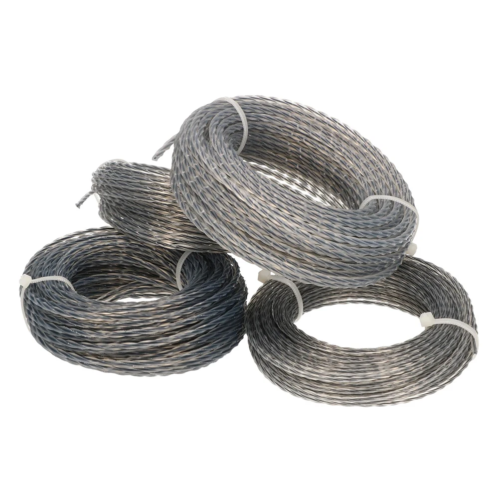 

2 Rolls Core-reinforced Grass Trimmer Line 2.0 - 3.0 Mm X 15m (30m) Line Spool For KOTARBAU Mowing Line Trimmer Line Tool Parts