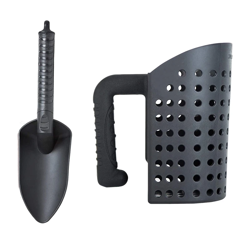 

2Pcs Sand Scoop And Shovel Accessories For Metal Detecting And Treasure Hunting
