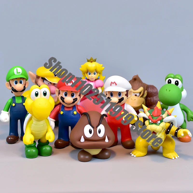 

Super Mario Toys Mario bros Luigi Odyssey Figures Mario Bros Action Figures Mario PVC Toy Figures Super Mario Anime Figure Model