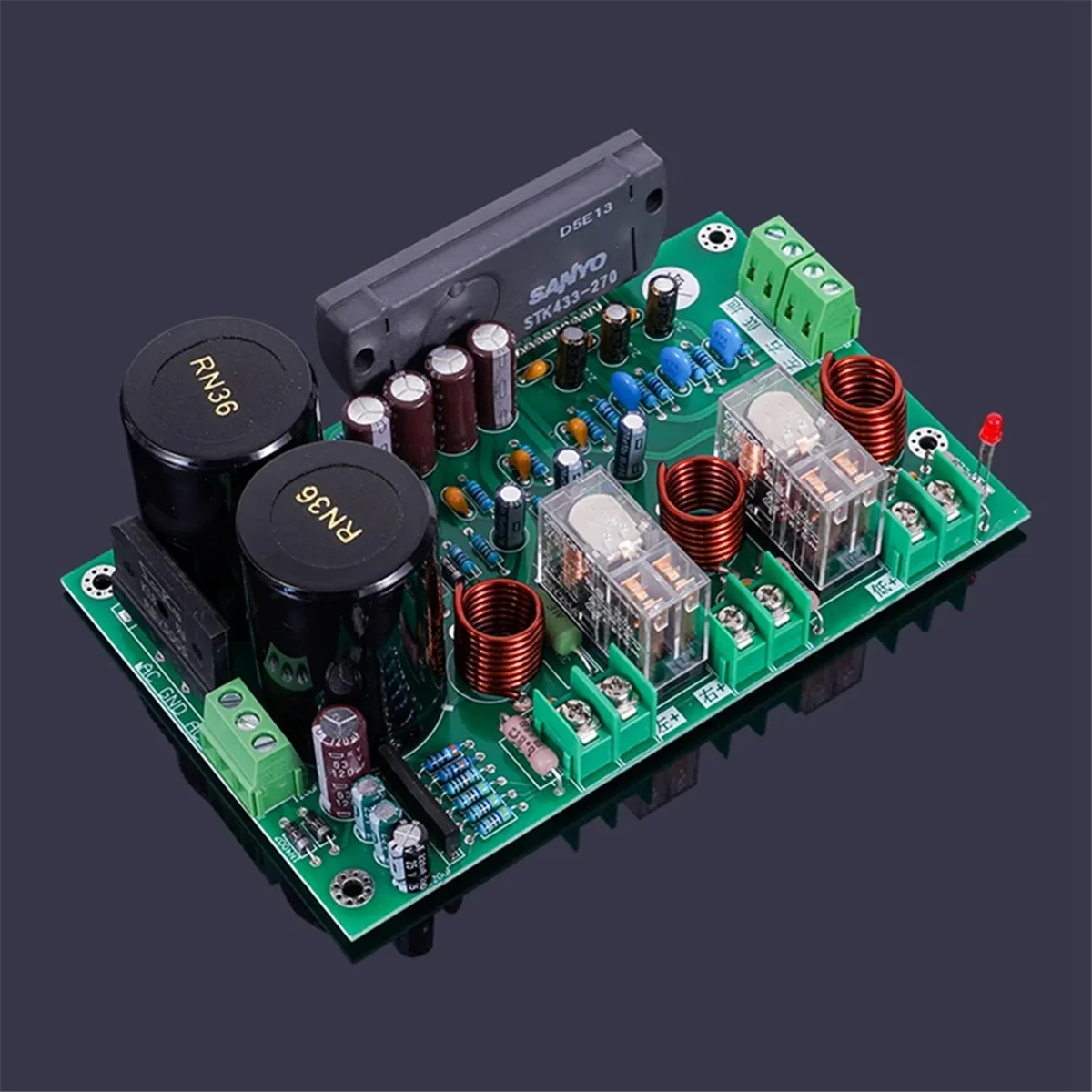 Hi-Fi Плата усилителя мощности с толстой пленкой 60Wx3 двойной аудиоусилитель