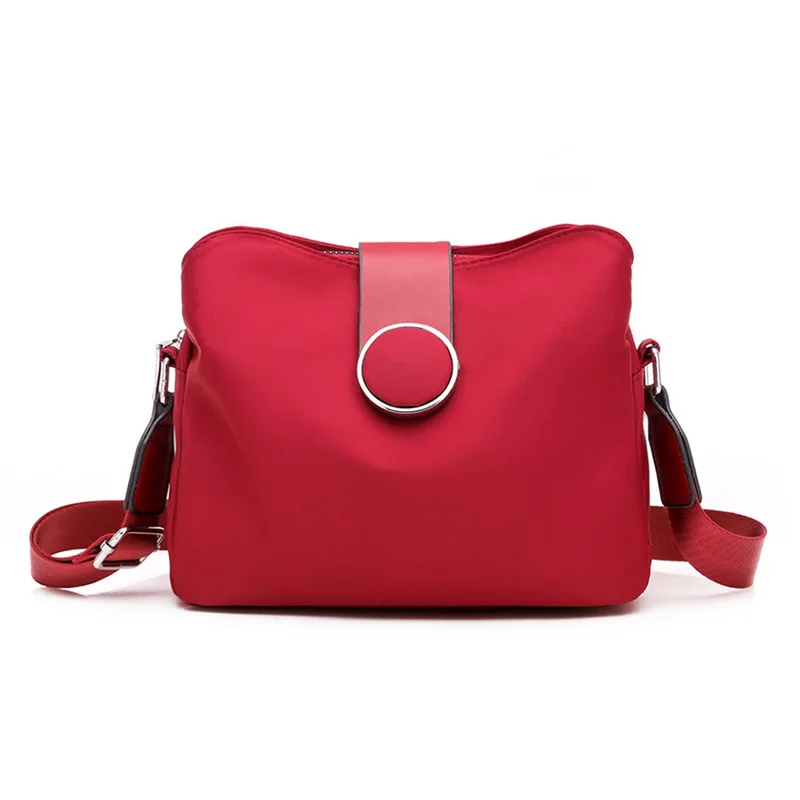 

Lulu Vintage Nylon Waterproof Shoulder Bag Women Wild Crossbody Bag Simple Messenger Bag Daily Female Handbag Travel Lady Purse