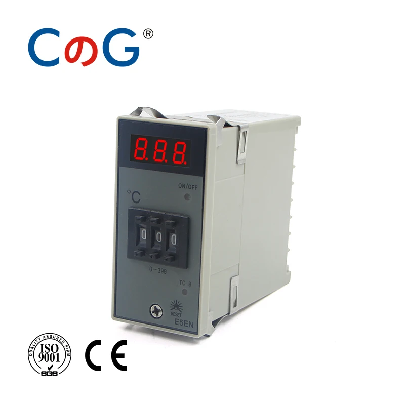 

CG E5EN Vertical ON/OFF Digital Temperature Regulator Controller Sensor K type Input, Relay Output,3 Digit Display 110V 220V AC