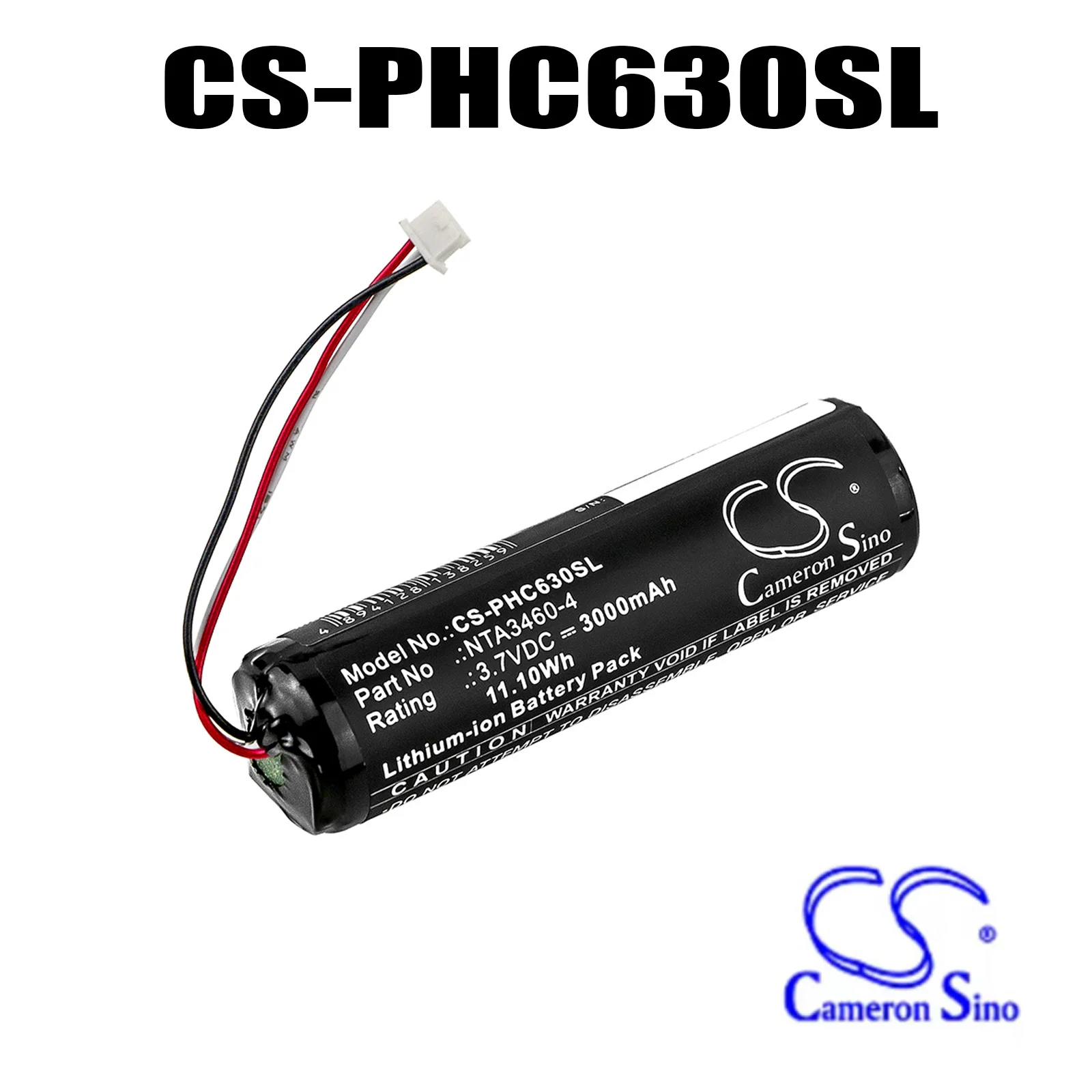 Фото Аккумулятор для радионяни NTA3460-4, NTA3459-4 для Philips Avent SCD630, SCD620, SCD625, SCD833, SCD843 3.7В/3000мАч №1
