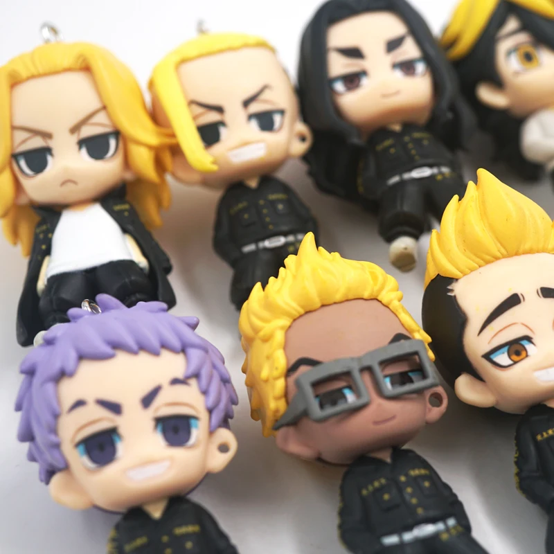 

Брелок для ключей из аниме «Токийский рептив», брелок для ключей Sano Manjirou Ryuuguuji Ken Baji Keisuke Tachibana Hinata Mitsuya Takashi