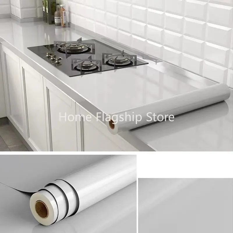 

10m Self Adhesive Waterproof Marble Wallpaper Furniture Decoration Wallpaper Kitchen Cabinet Desk Kitchen Sticker 2023
