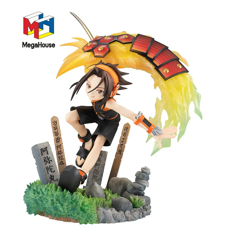 

Goods In Stock 100% Original MegaHouse Lucrea You Asakura SHAMAN KING 18cm PVC Action Anime Figure Model Toys Doll Holiday Gifts