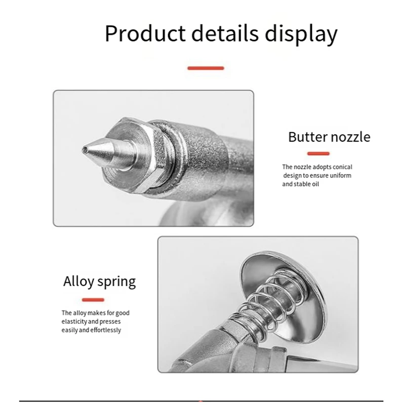 1 шт. ручной маслятор высокого давления Аэрограф для велосипеда 80 см3 смазочный