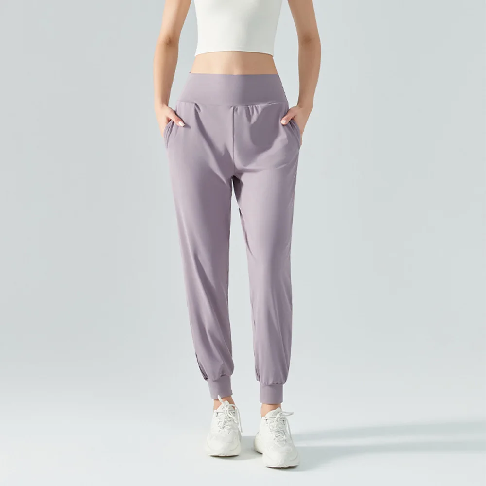 Vnazvnasi Yoga Pants Women Loose Sports Leggings High Waist Training Jogger Leisure Beam Foot Fitness Pants Exercise For Women