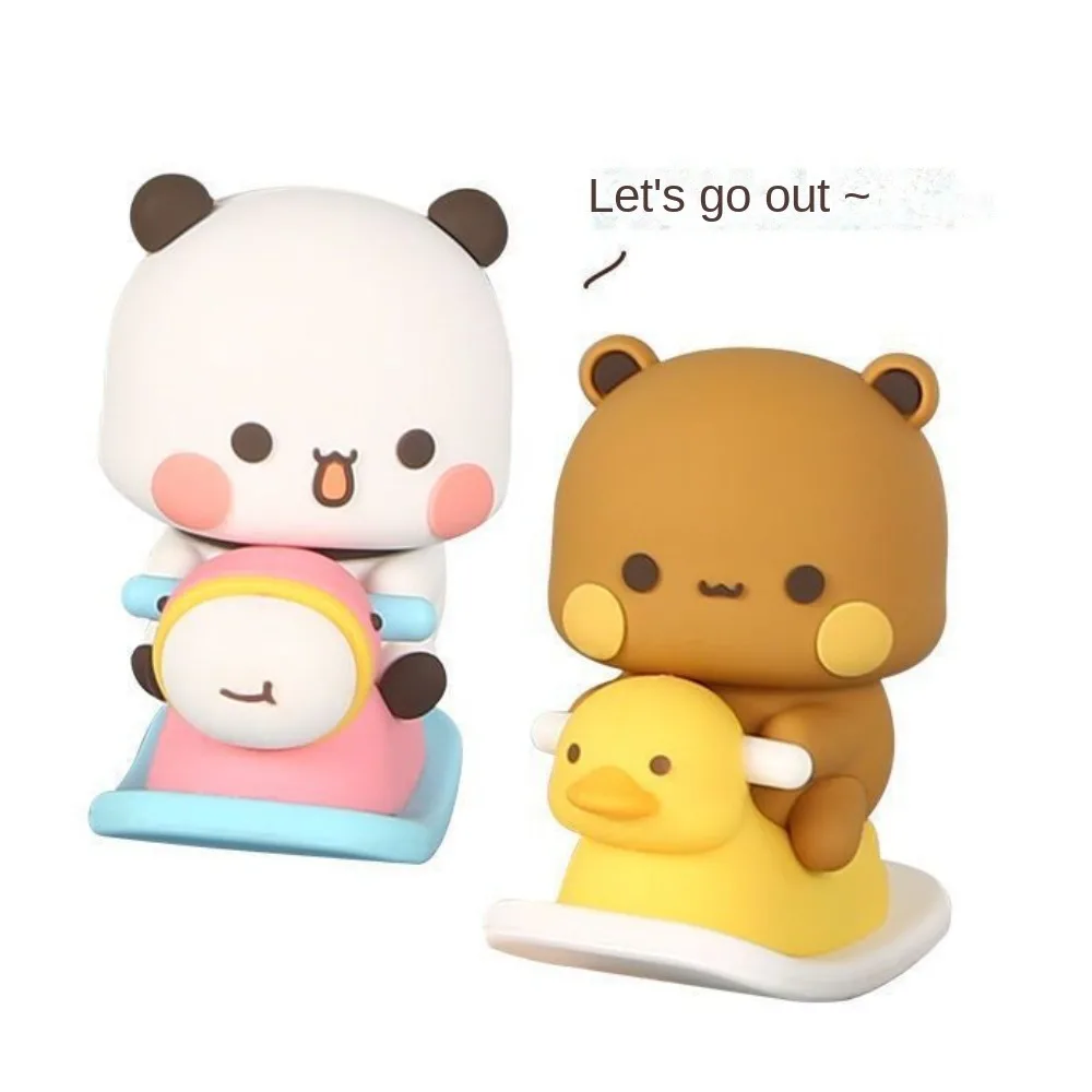 Аниме Фигурка Bubu Dudu Panda Bear Кукла Мультяшная Коллекционная Панда Модель игрушки