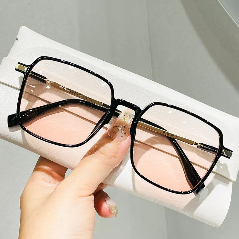 

Gradient Square Sunglasses Women Fashion Sunglasses Large Frame Transparent Trend Sun Glasses 2022 Vintage Eyewear