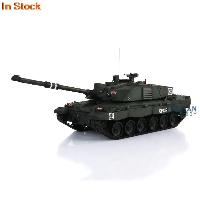 Радиоуправляемый танк Heng Long Challenger II 1/16 пластик зеленый