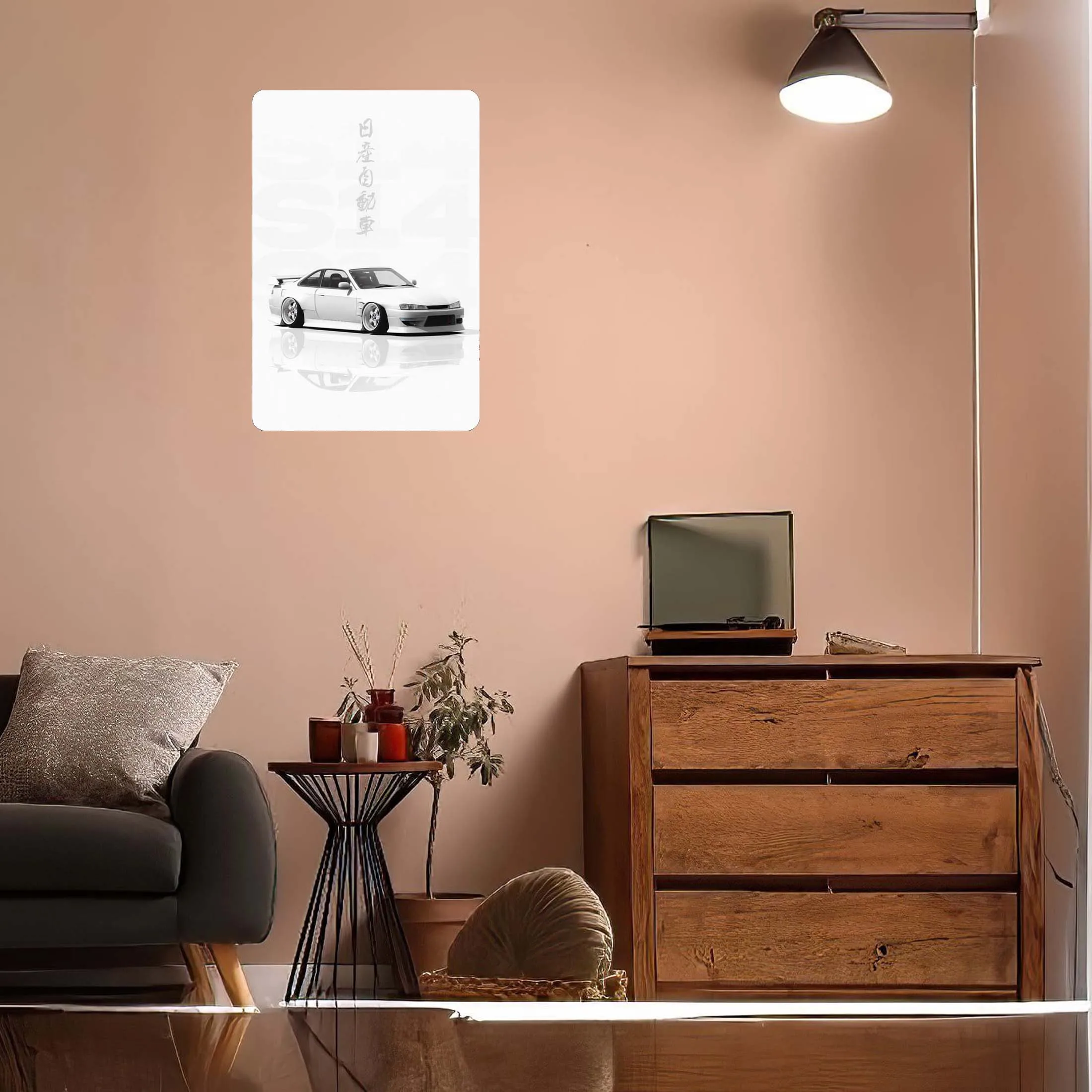 Металлическая вывеска JDM Nissan S14