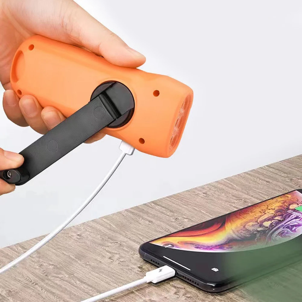 Многофункциональные портативные аварийные светодиодные фонарики с рукояткой