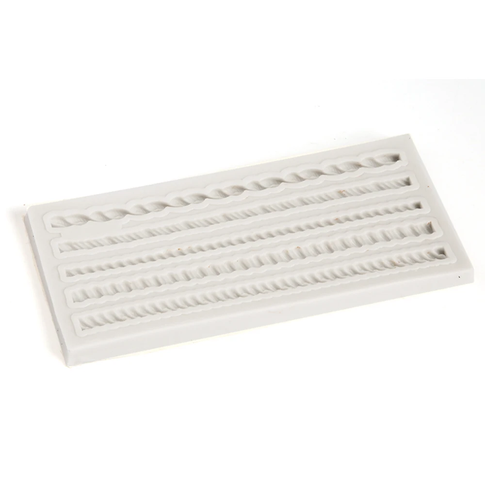 Силиконовые 3D формы в виде веревки инструмент для украшения тортов форма выпечки