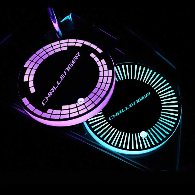 Персонализированный разноцветный автомобильный Фотофон с USB-зарядкой