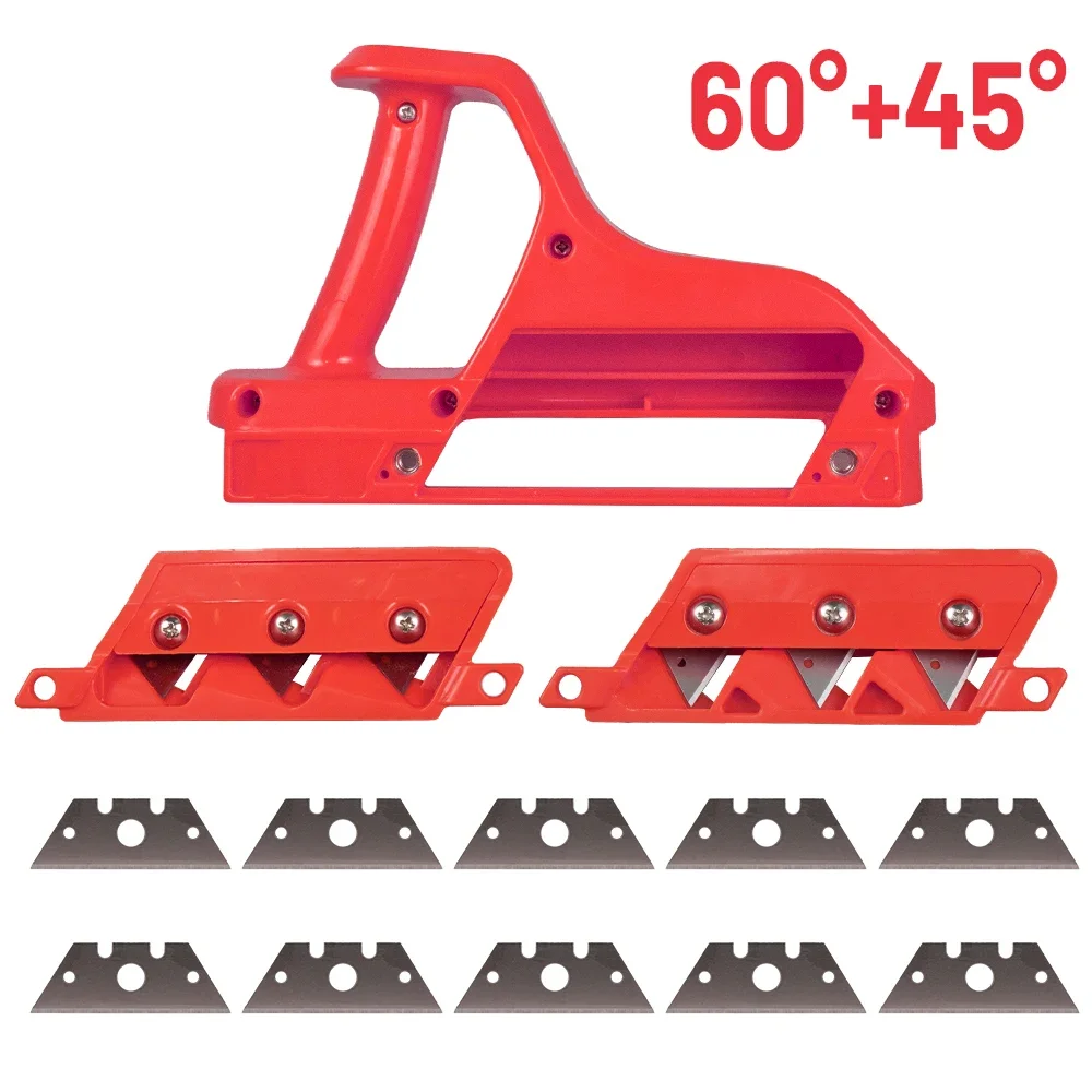

Строгальный инструмент для гипсокартона Suli черный/оранжевый