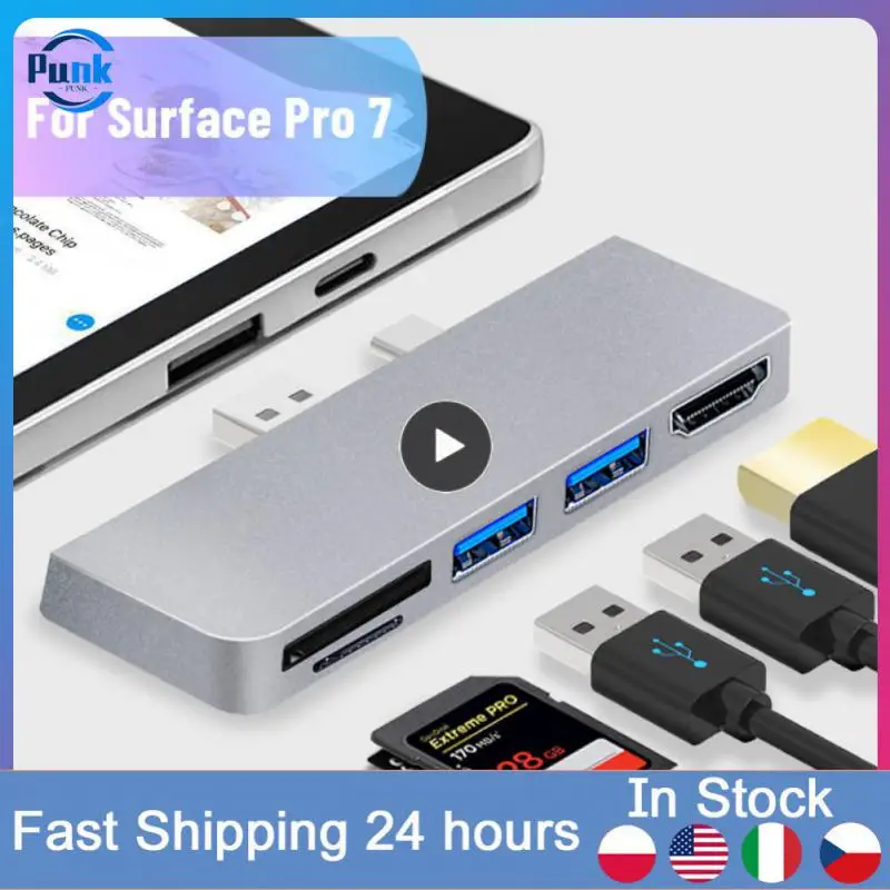 

Portable Official Store Usbc Dock Concentrator 5gbps Usb 3.0 Hub Splitter Multifunctional Docking Station Usb-c Hub Type C Hub