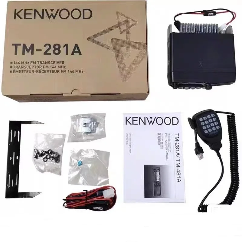 

TM-281A 136-174MHZ FM Transceiver Mobile Radio Car Radio Station 10-50KM 65W