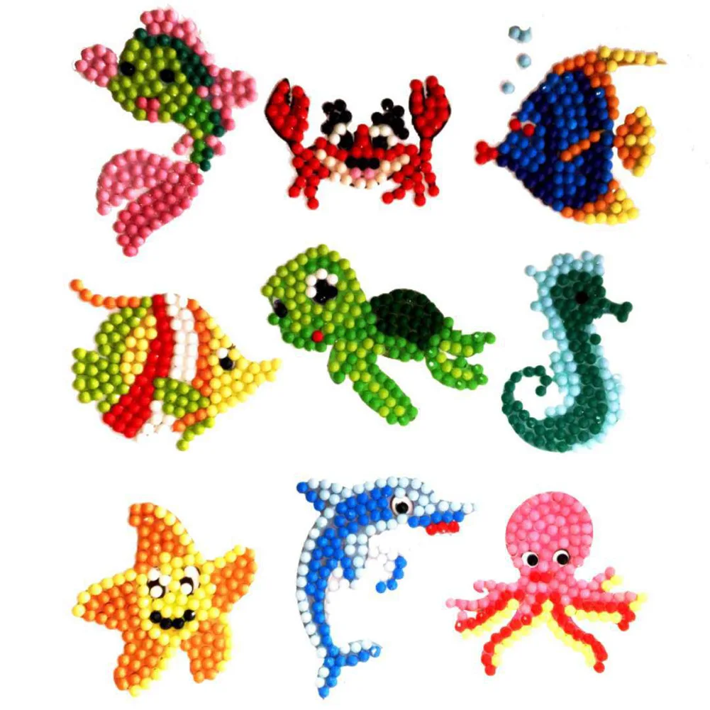 Набор для рисования алмазами 5D милый мультяшный динозавр животное картина по