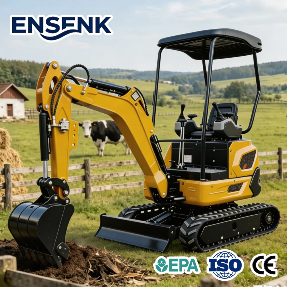 Фото Мини-экскаватор Yanmar 1.5T компактный с сертификацией CE и ковшом для строительных работ, для дома, Hoflader, Escavadeira, Digger, Европа №4