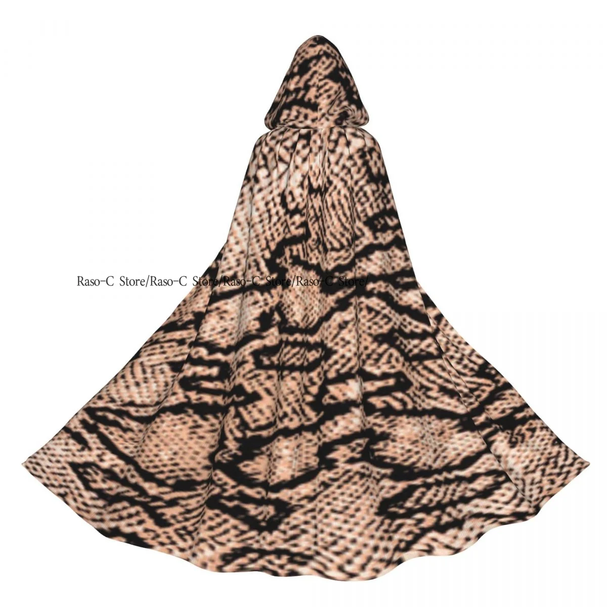 Плащ с капюшоном плащ унисекс из крокодиловой змеиной кожи накидка ведьмы